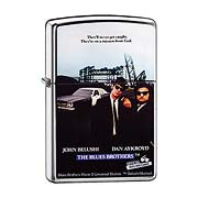 Blues Brothers Movie Poster High Polish Chrome Zippo Lighter